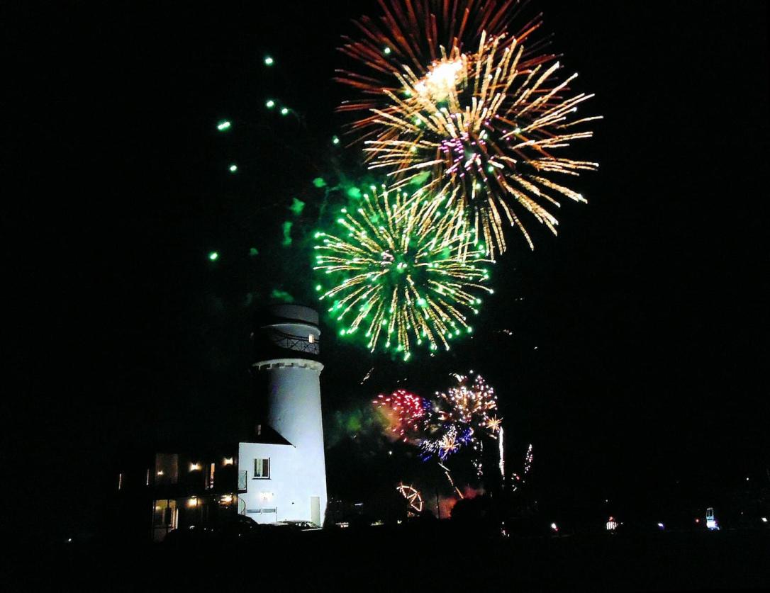 Hunstanton Cliff Top Fireworks November 4th 2023 Love Norfolk