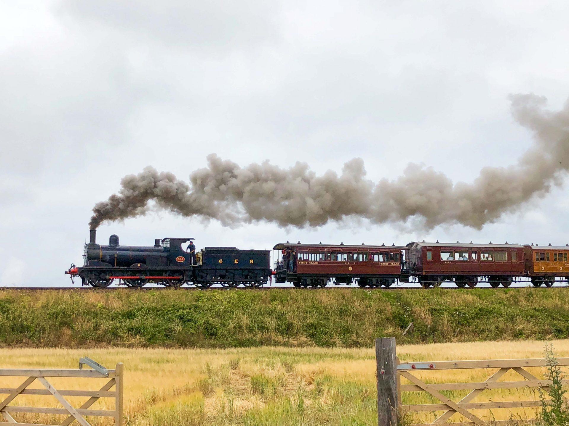 Norfolk Coast steam train