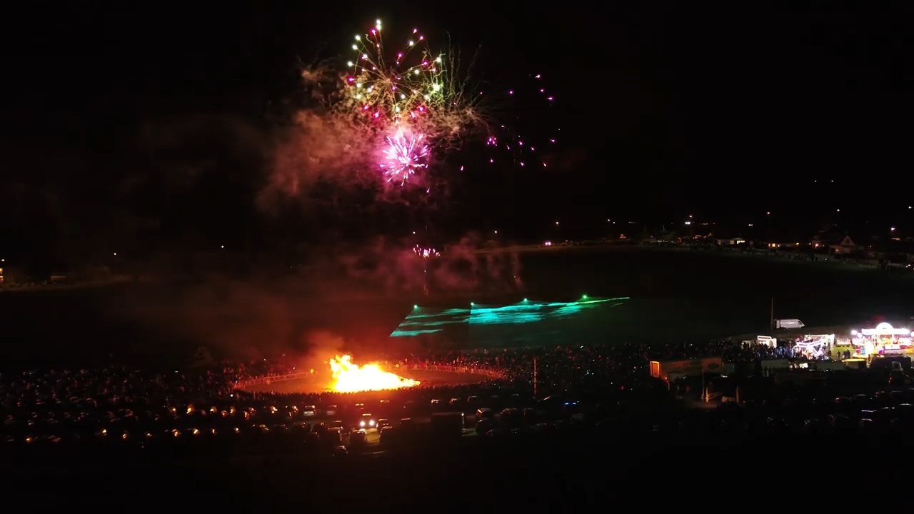 Cliff Top Fireworks Display at Hunstanton 2021 Hotels B&B