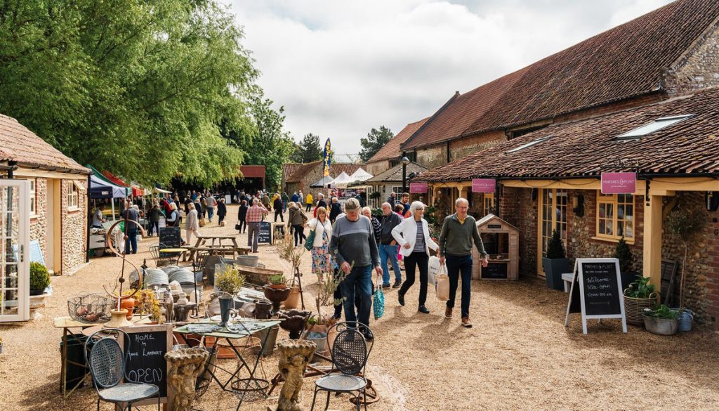 Creake Abbey Farmers Market Norfolk