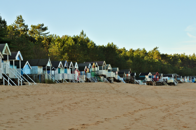 Wells Beach Huts Norfolk Coast